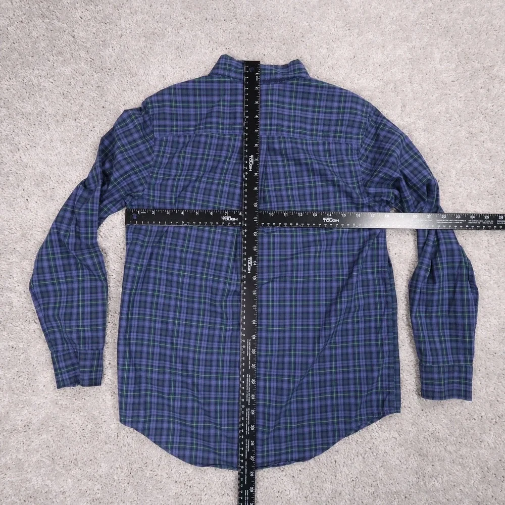 Polo Ralph Lauren Plaid Button Down Shirt Long Sleeve Classic‎ Kids Size L 14-16